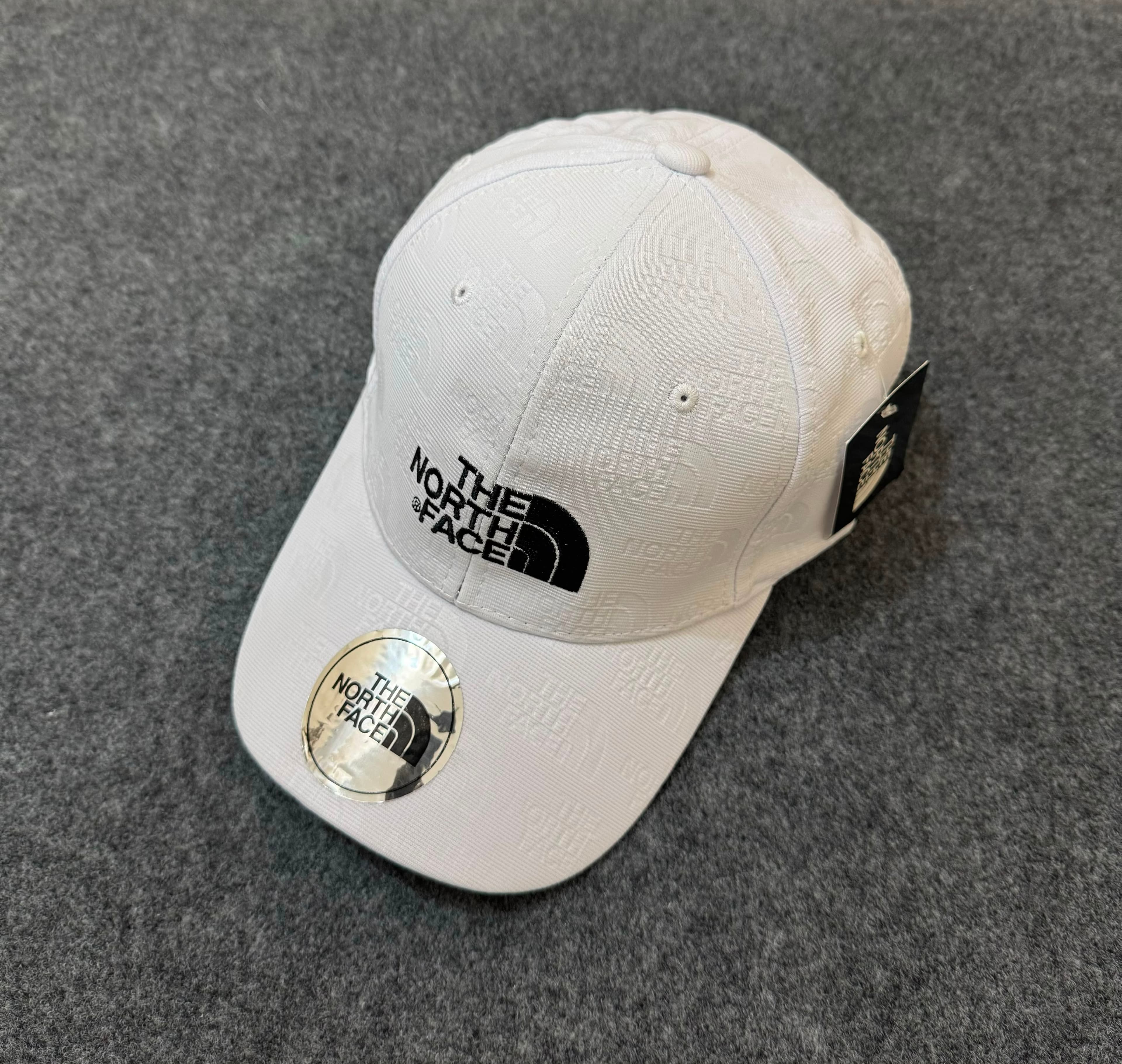 North Face Cap White