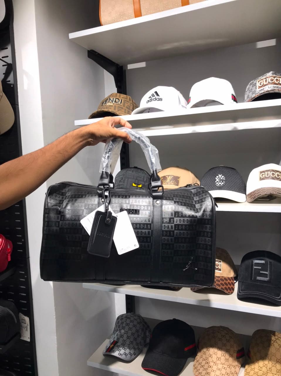 Air Jordan Travel Bag Black thumbnail 1