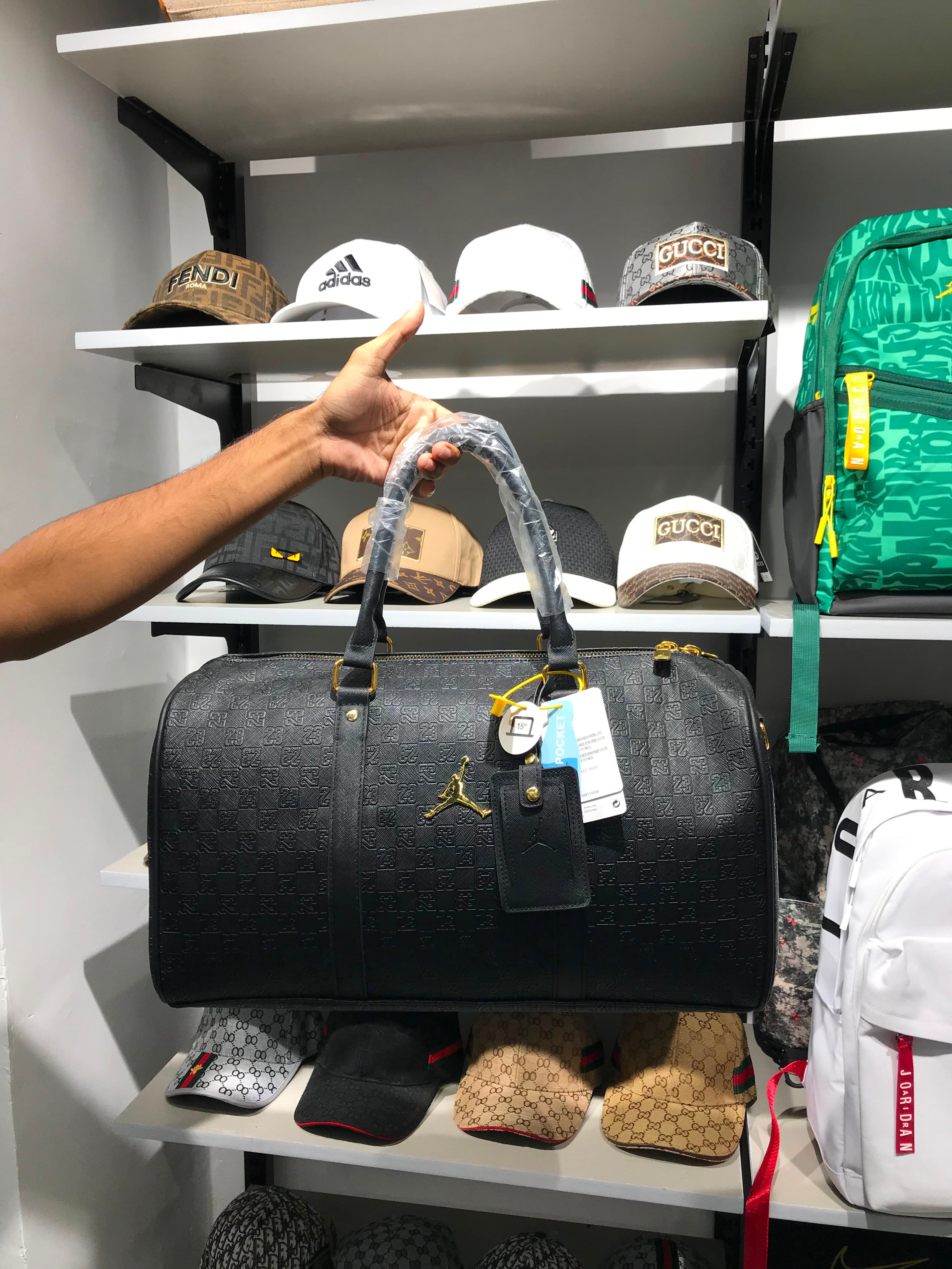 Air Jordan Travel Bag Black 2