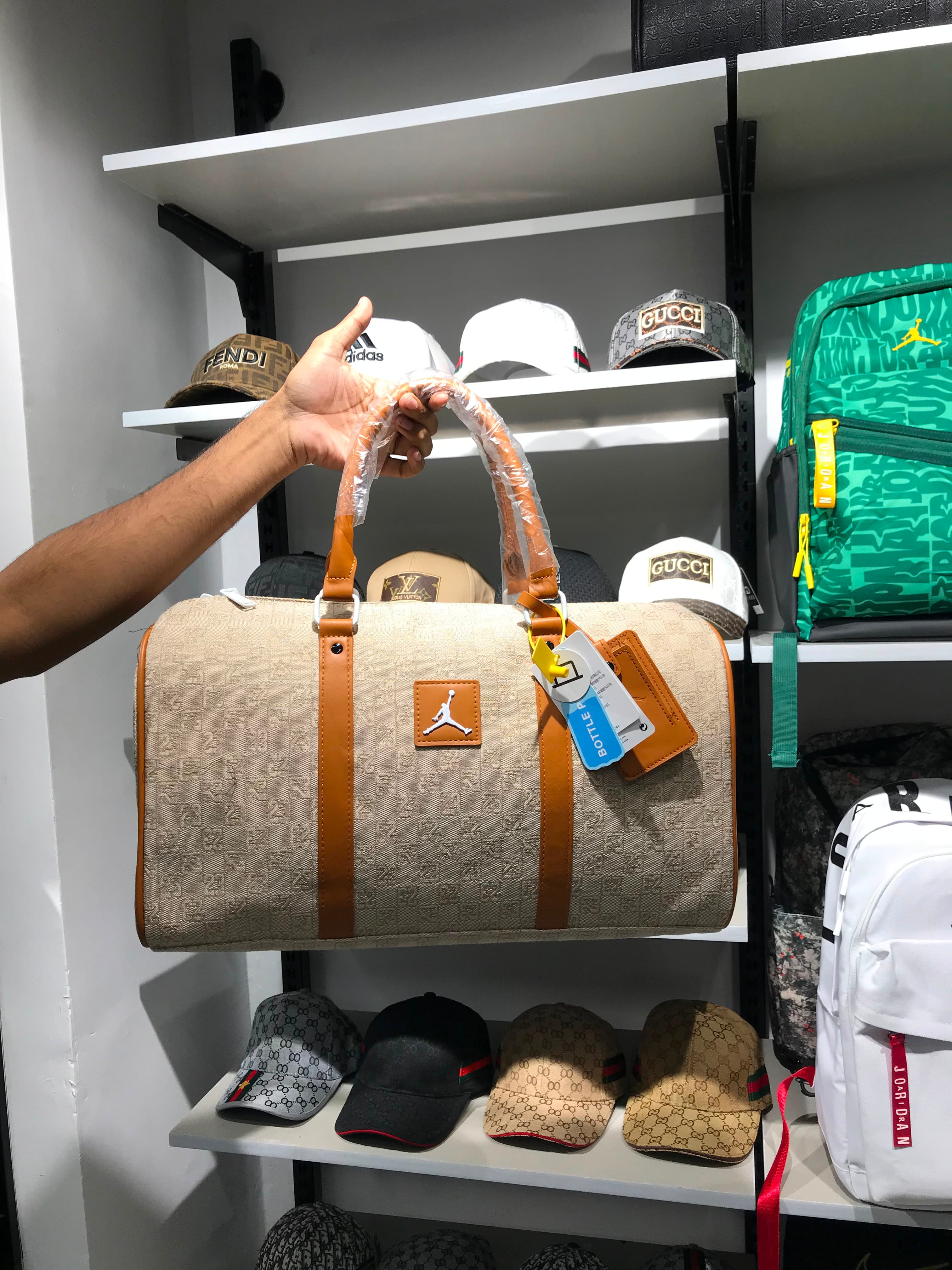 Air Jordan Travel Bag Brown