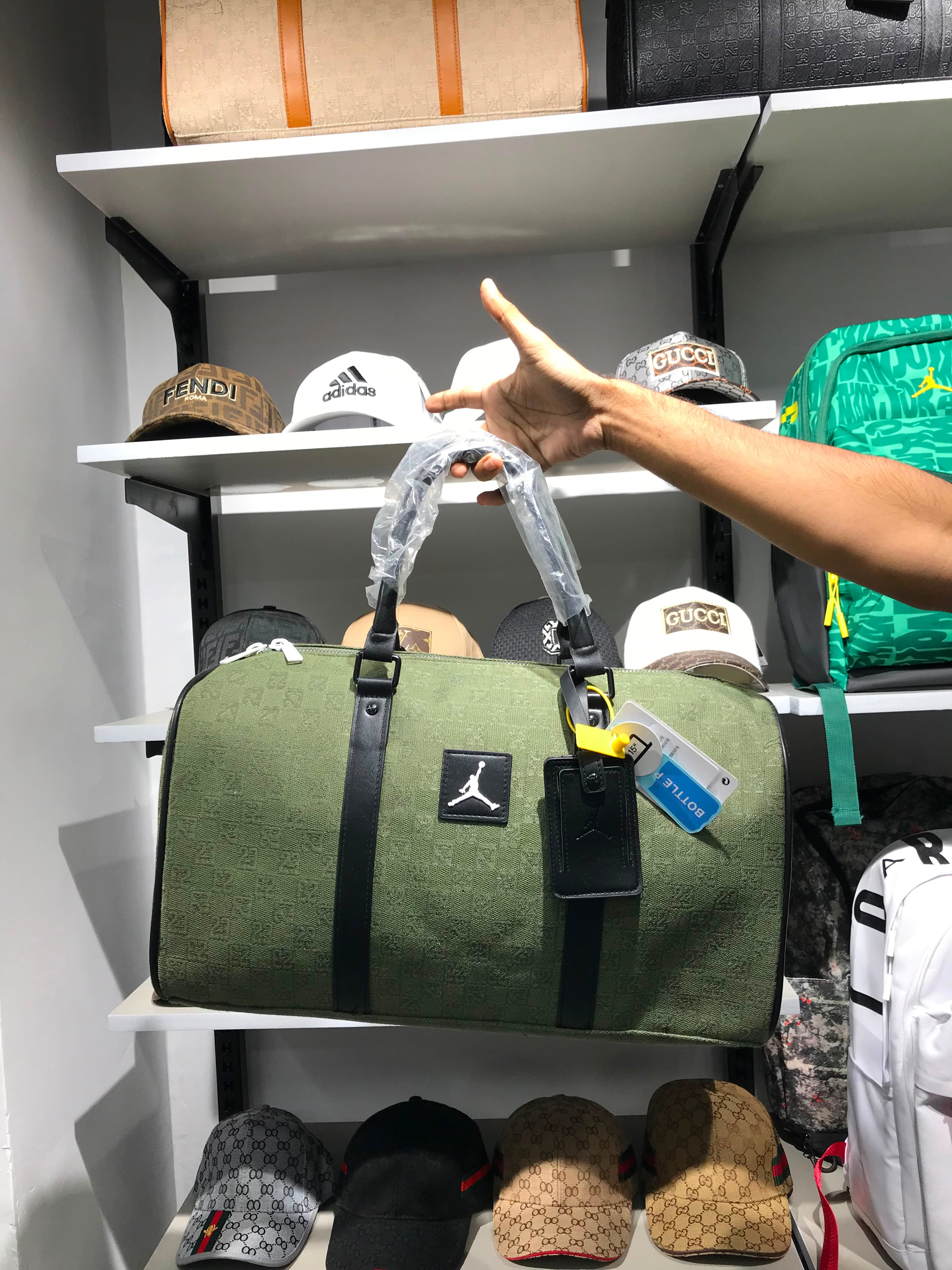 Air Jordan Travel Bag Olive