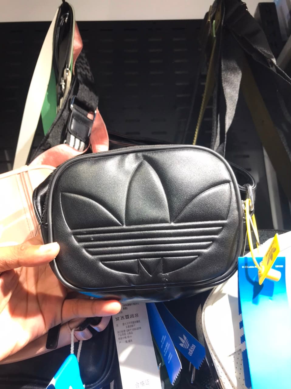 Adidas Small Side Bag Black