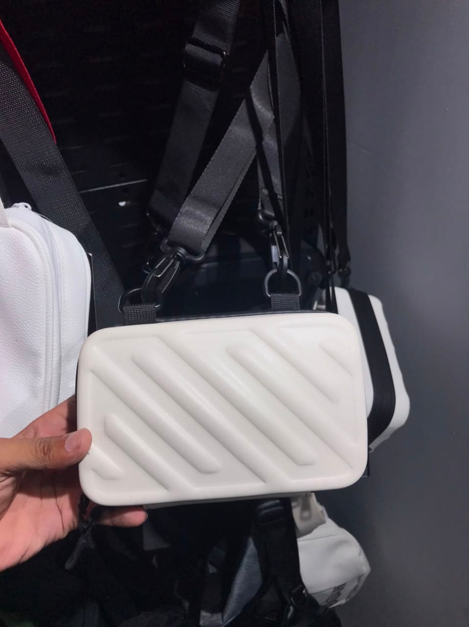 Side Bag White