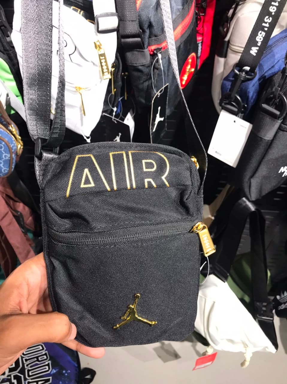 Air Jordan Side Bag Black 3