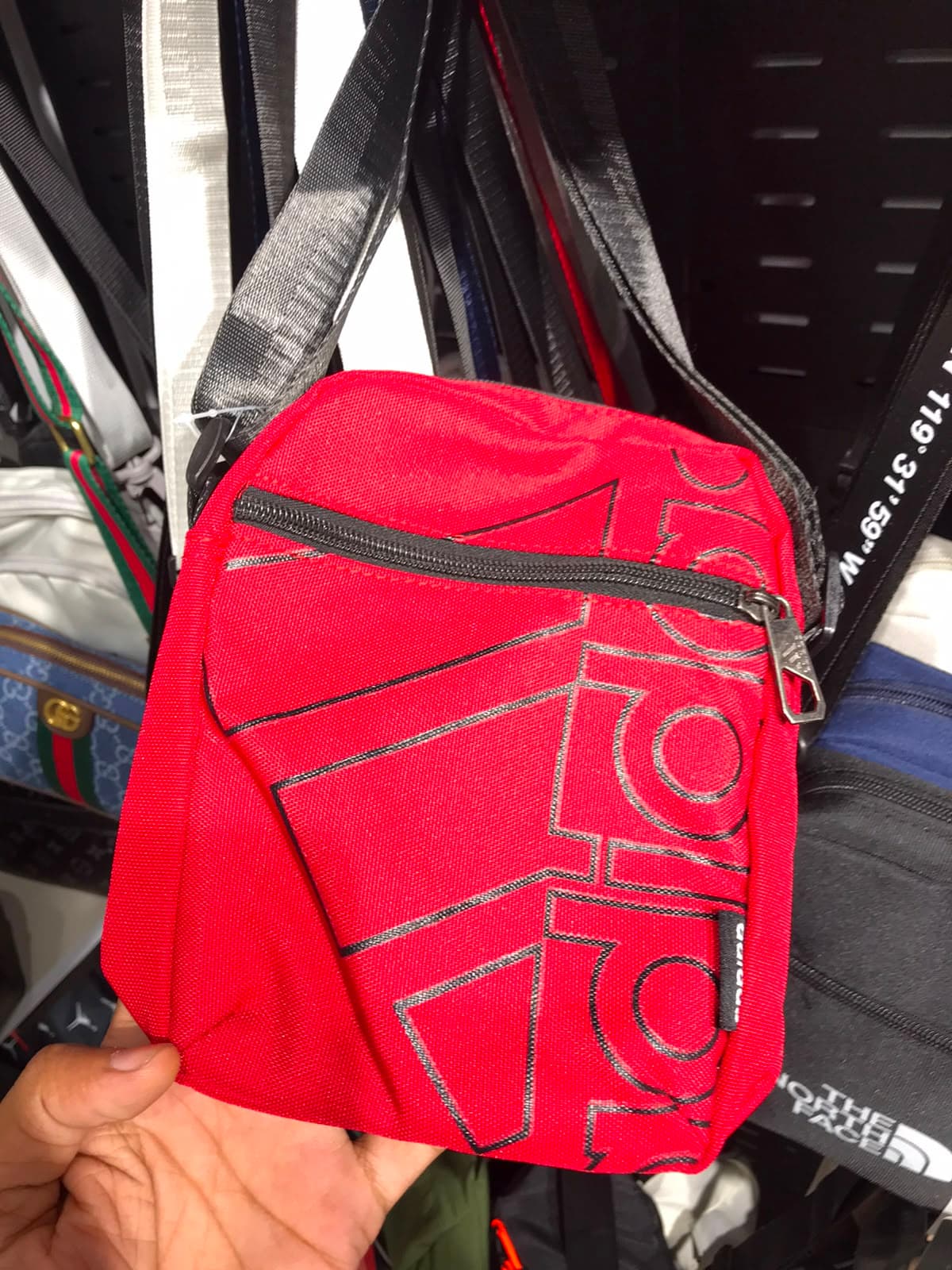 Adidas Side Bag Red