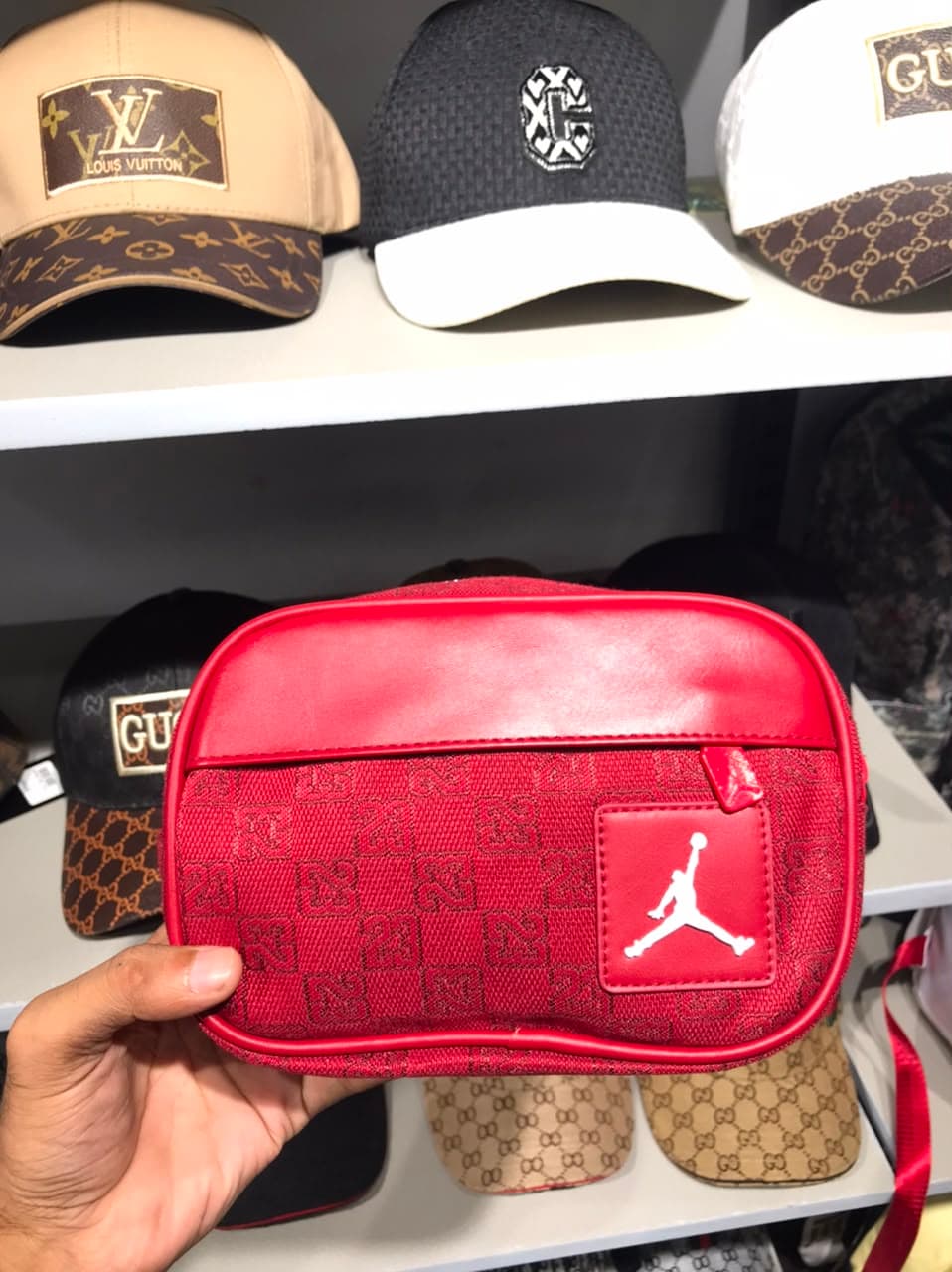 Air Jordan Side Bag Red 2