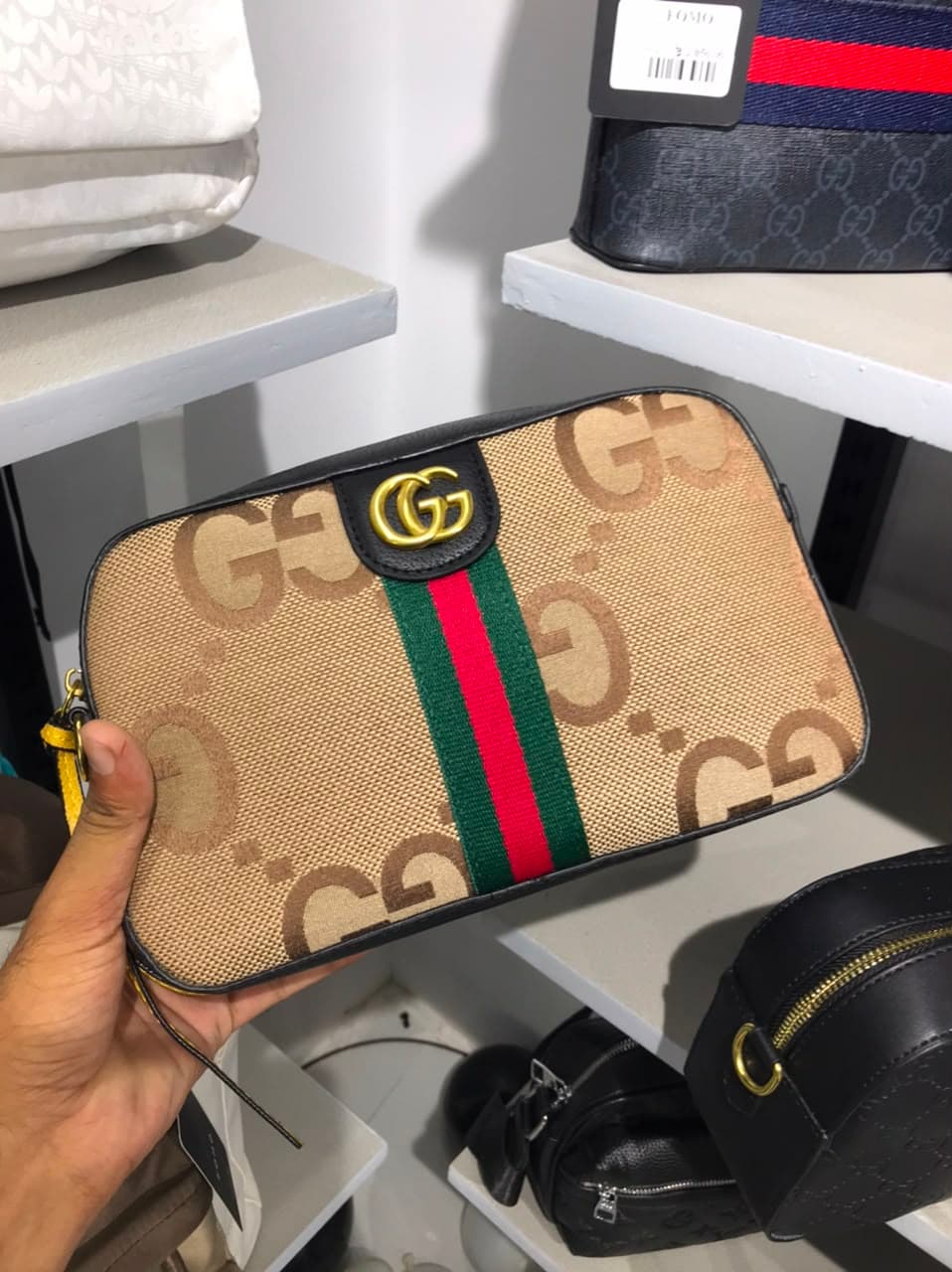 Gucci Side Bag Brown thumbnail 1