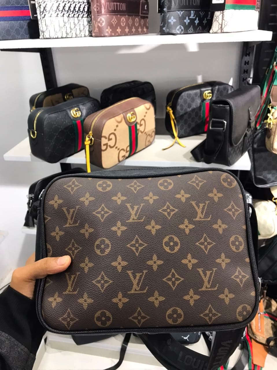 LV Side Bag Coffee 3 thumbnail 1