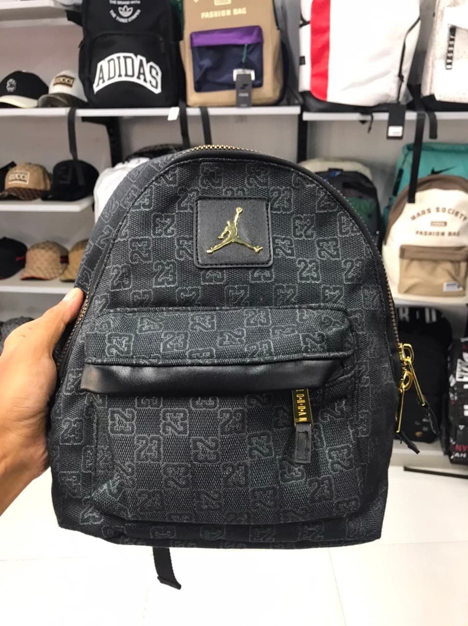 Air Jordan Ladies Bag Ash Black
