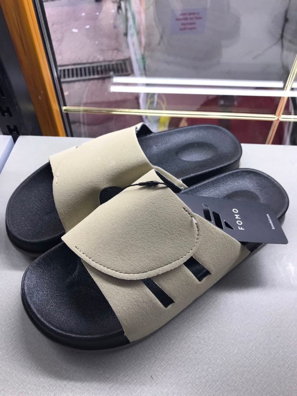Three Belt Slide White thumbnail 1